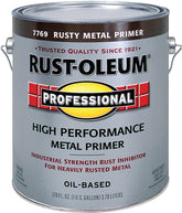 Rust-Oleum 242252 Primer, Flat, Red, 1 gal, Pail